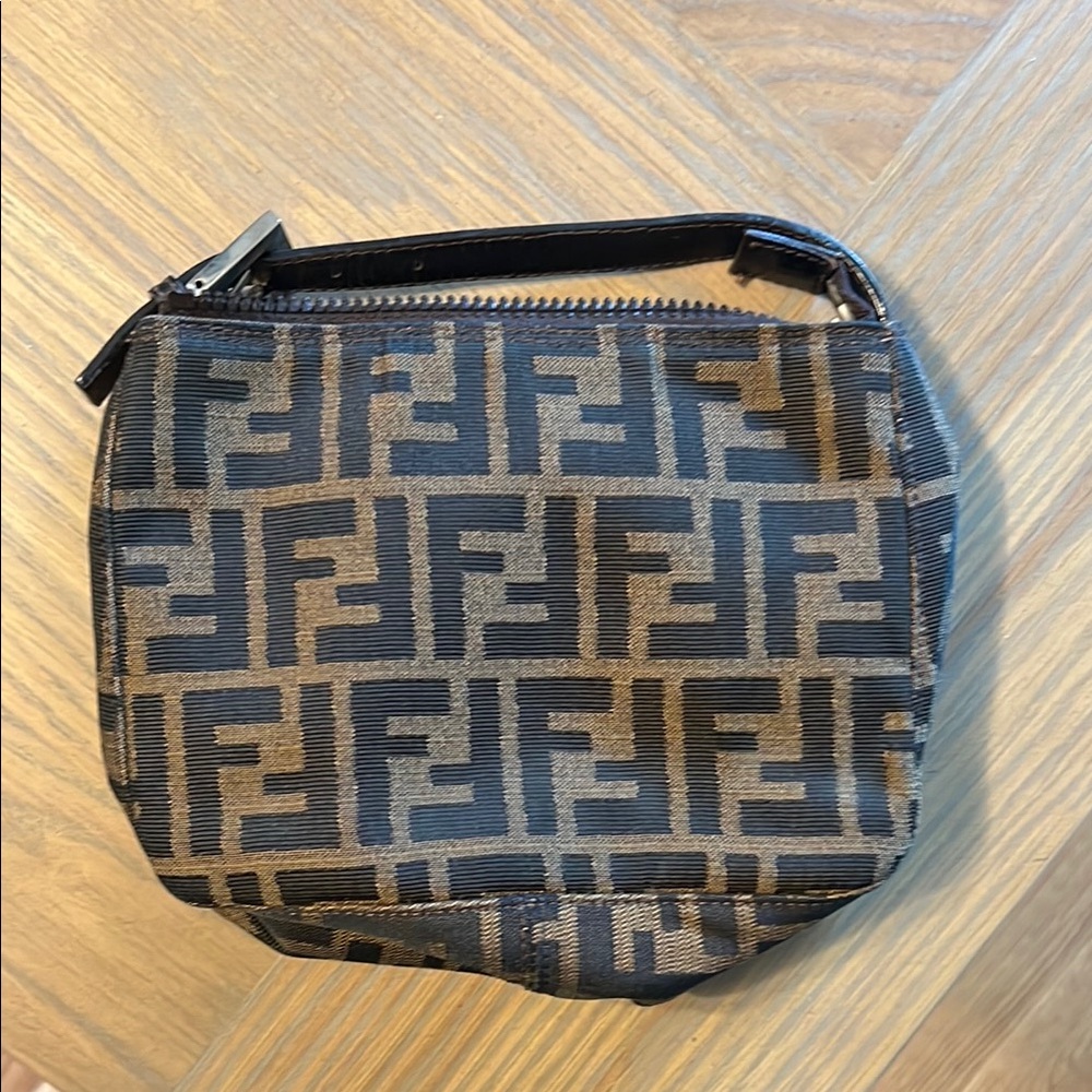 Fendi Black and Brown Mini Bag
